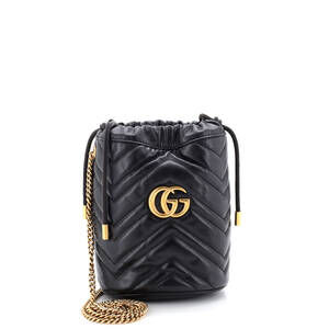 Gucci Gg Marmont Bucket Bag Matelasse #237019G93B